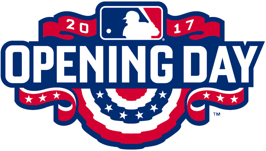 MLB Opening Day 2017 Primary Logo iron on transfers for clothing